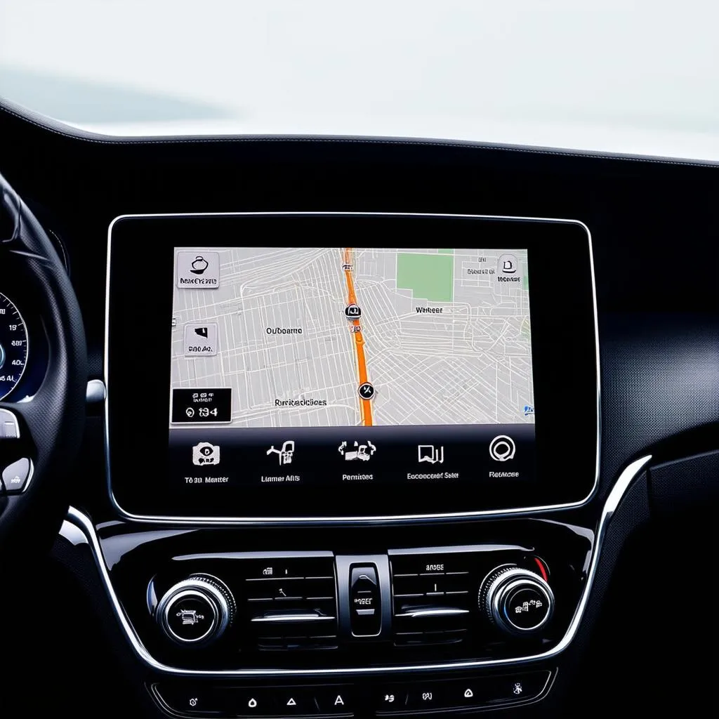 Mercedes A-Class Infotainment System