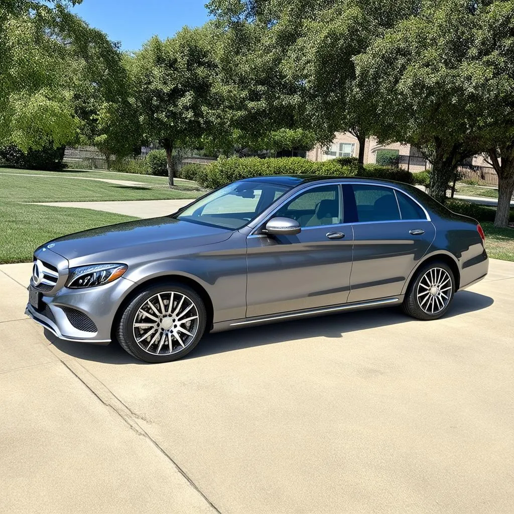 exterior of a 2015 mercedes-benz c-class c 300 sedan