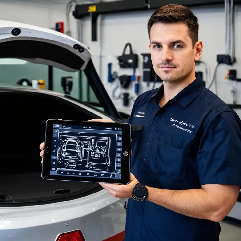 Mercedes-Benz Centralized Diagnostic Technician