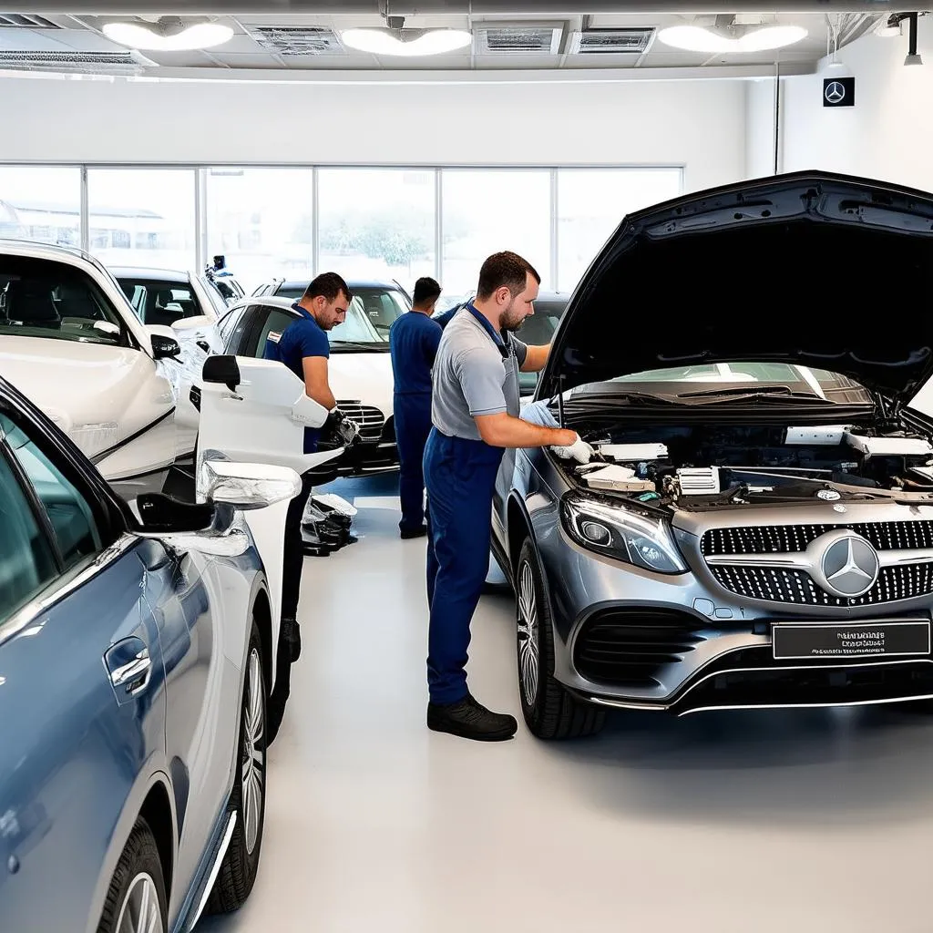 Mercedes-Benz Dealership Service Department