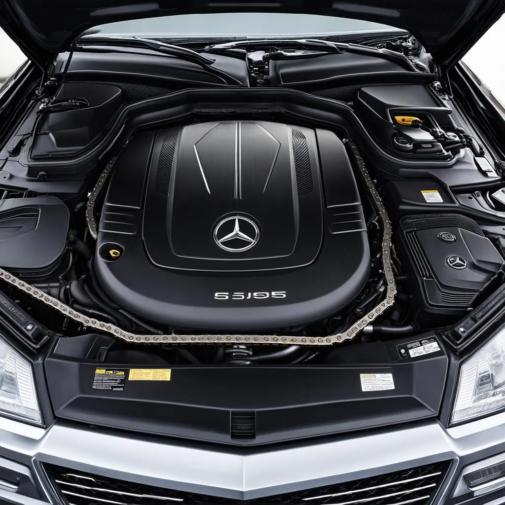 Mercedes Benz ML350 engine