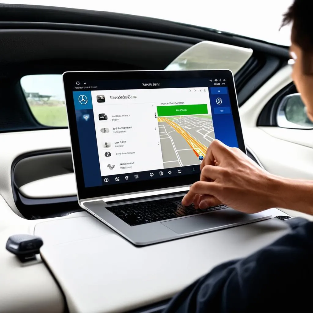 Mercedes-Benz navigation software update