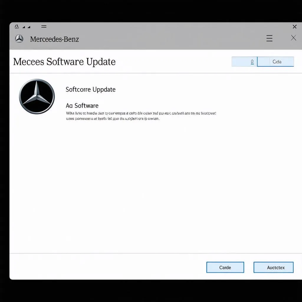 mercedes benz software update