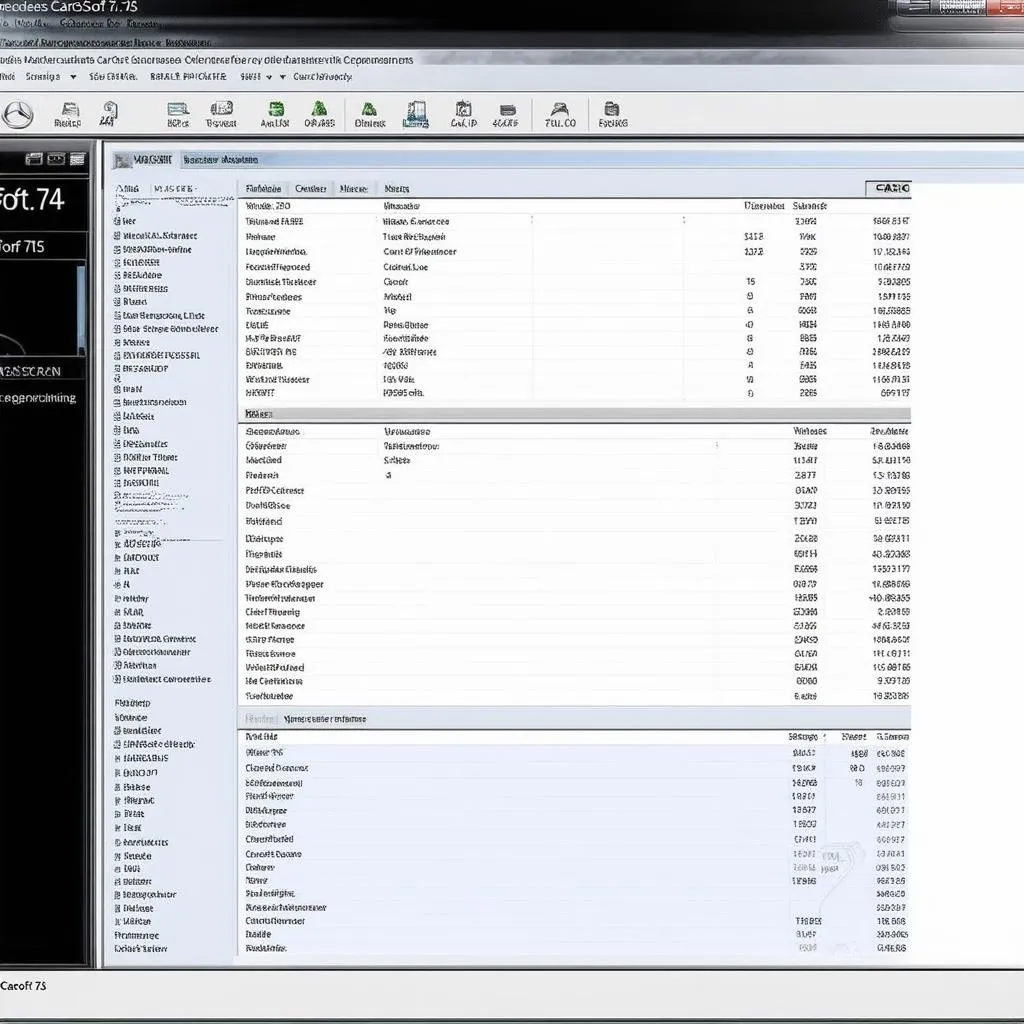 Mercedes Carsoft 7.4 Software