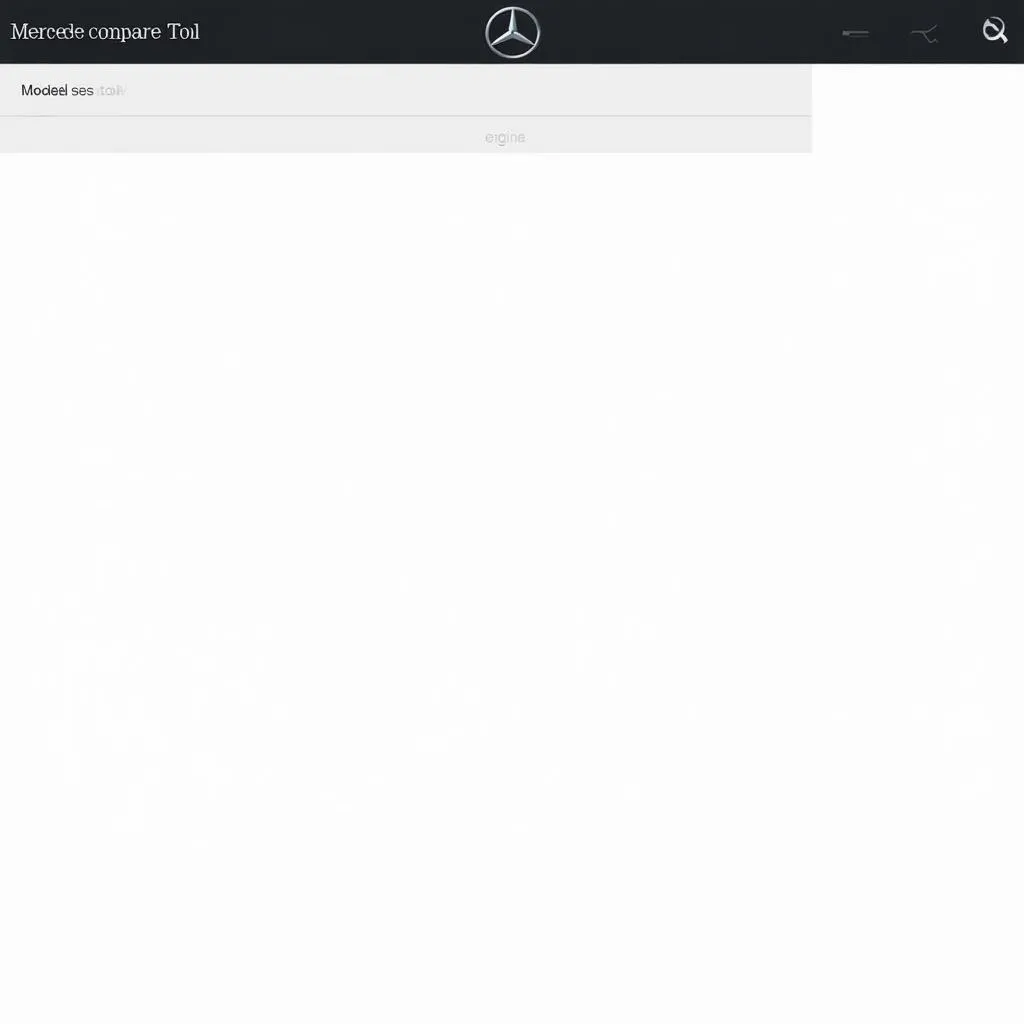 mercedes compare tool