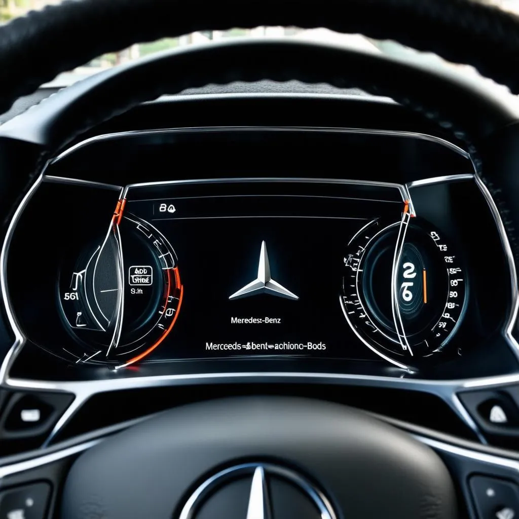 Mercedes dashboard