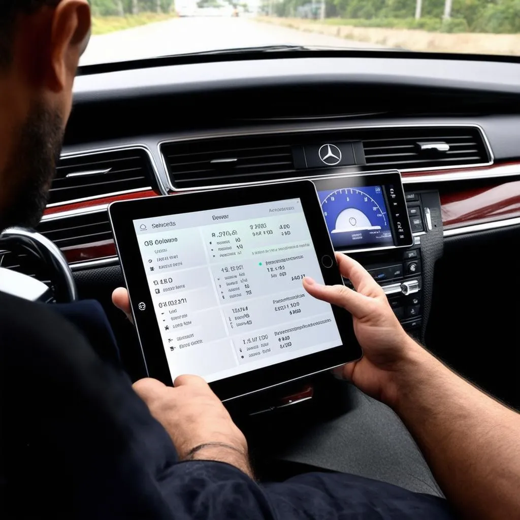 Mercedes Diagnostic Software on Android