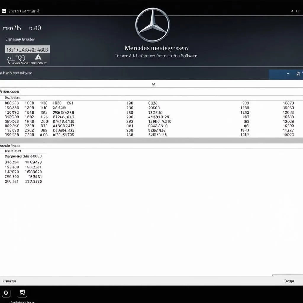 Mercedes Diagnostic Software