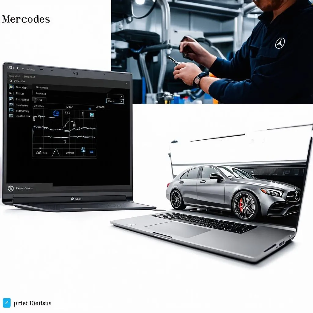 Mercedes Diagnostic Software Interface