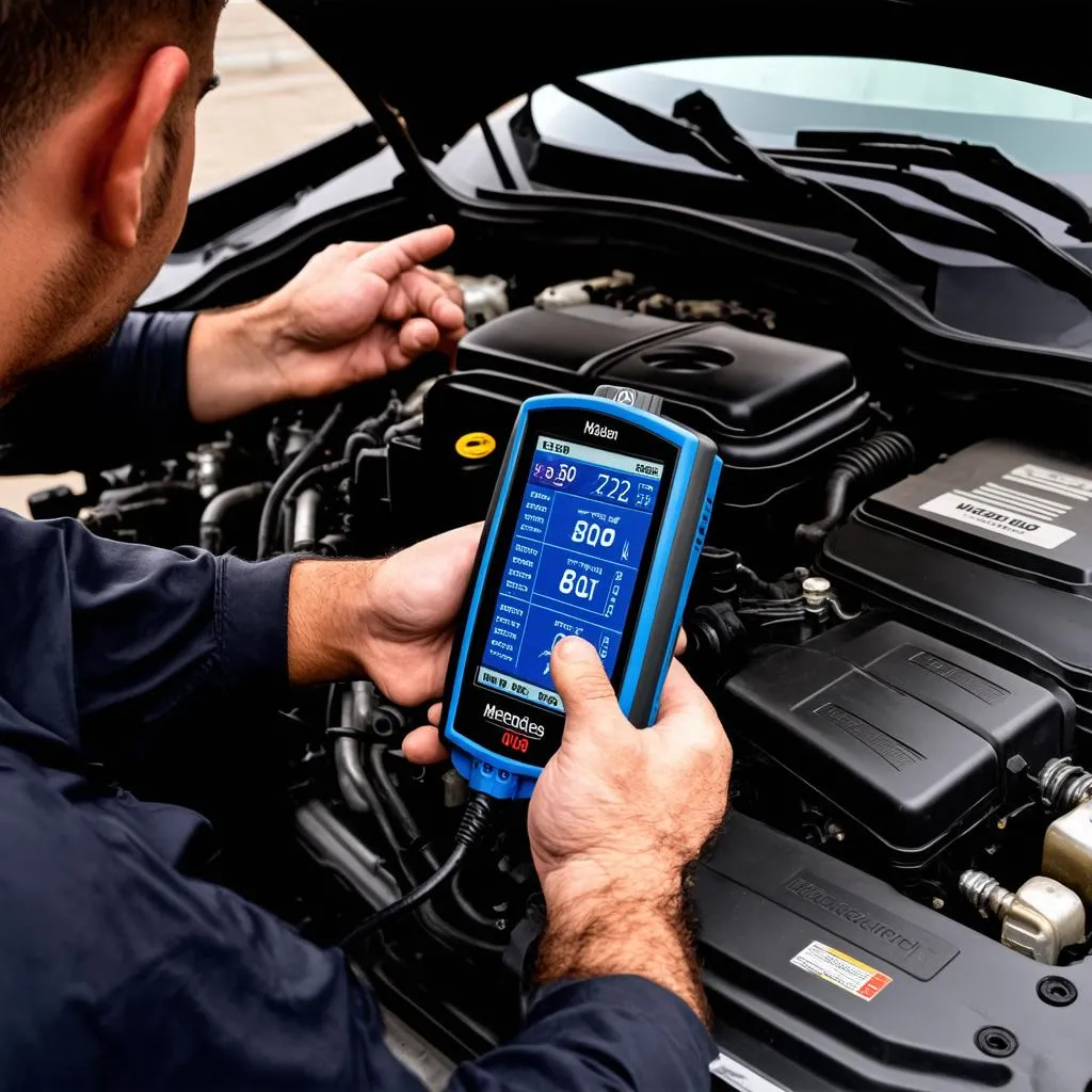 Mercedes Diesel Engine Diagnostic Scanner