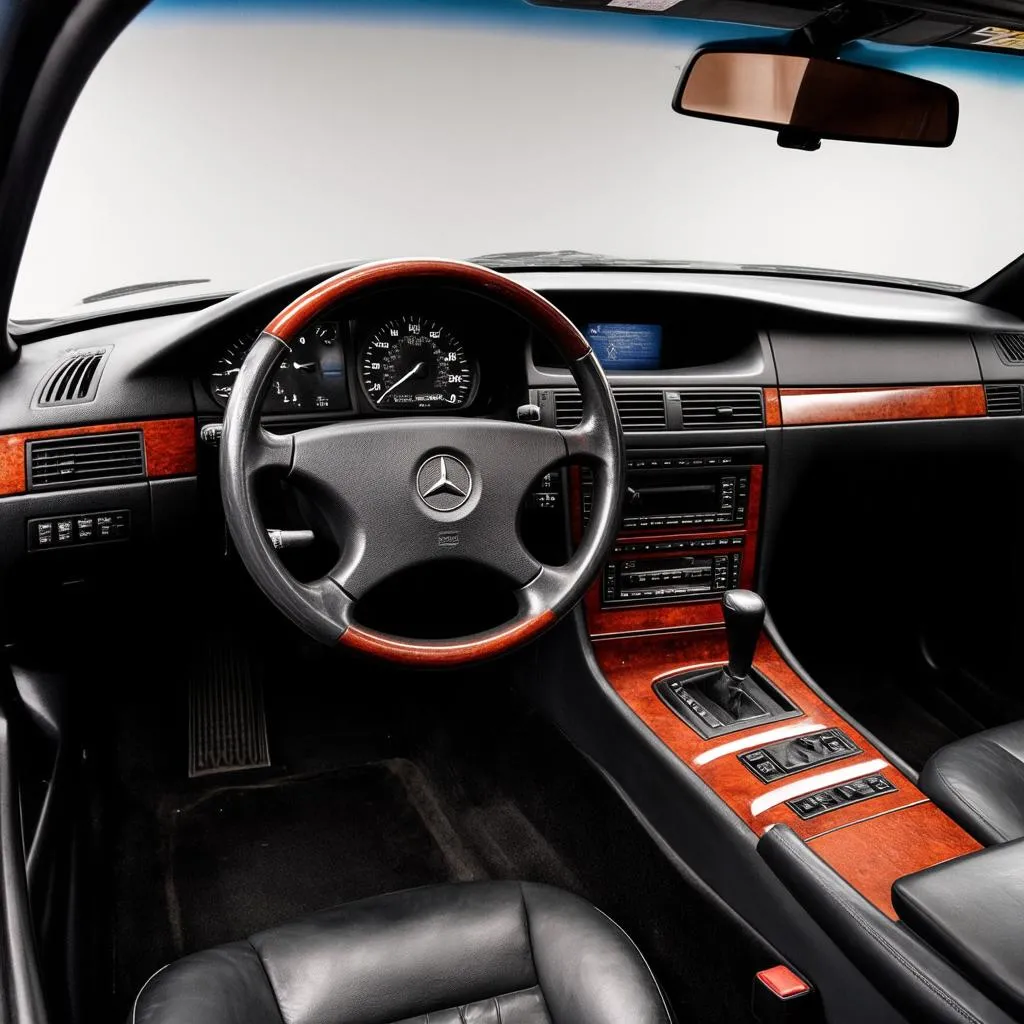 Mercedes E350 Dashboard