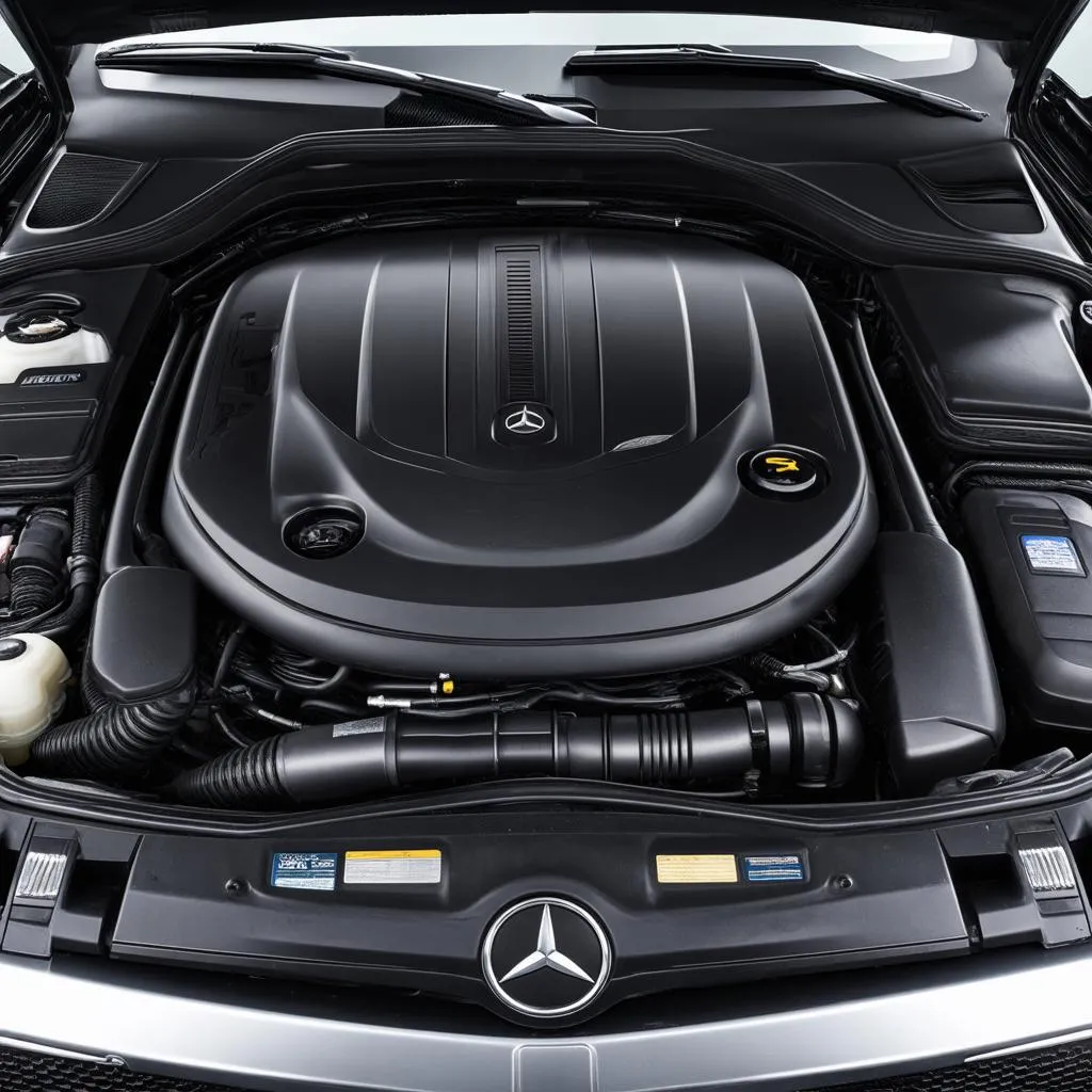 Mercedes E350 Engine