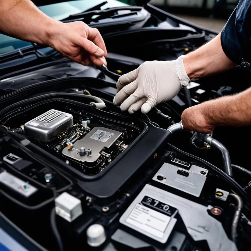 Mercedes-Benz Car's Electronics System