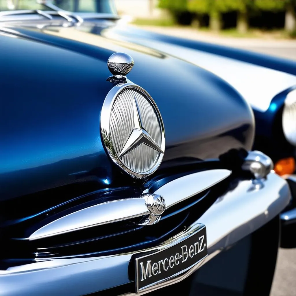 Mercedes Hood Ornament