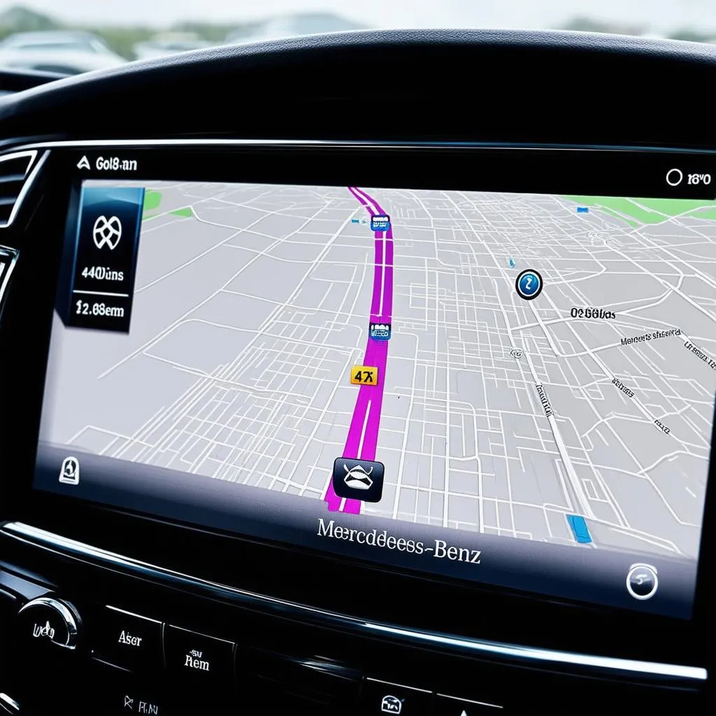 Mercedes Navigation System