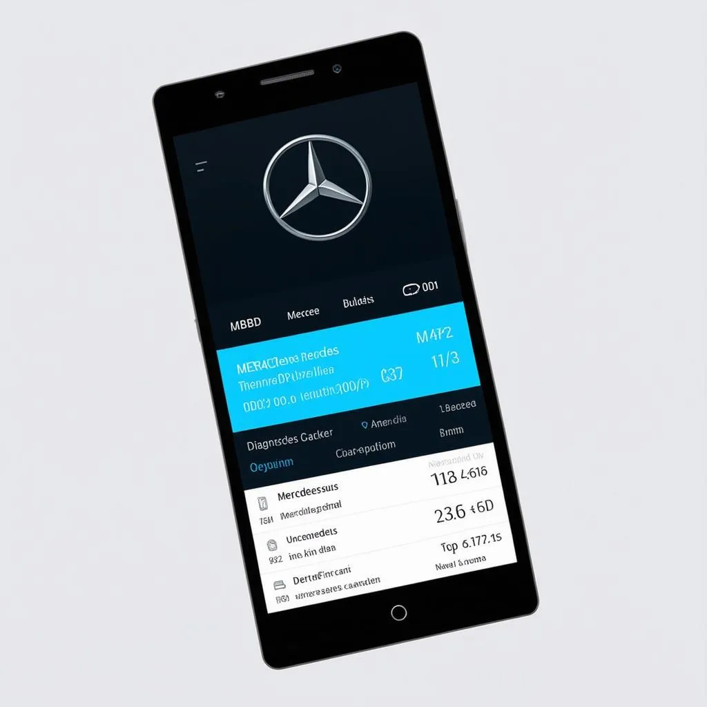 Mercedes OBD2 App Screenshot