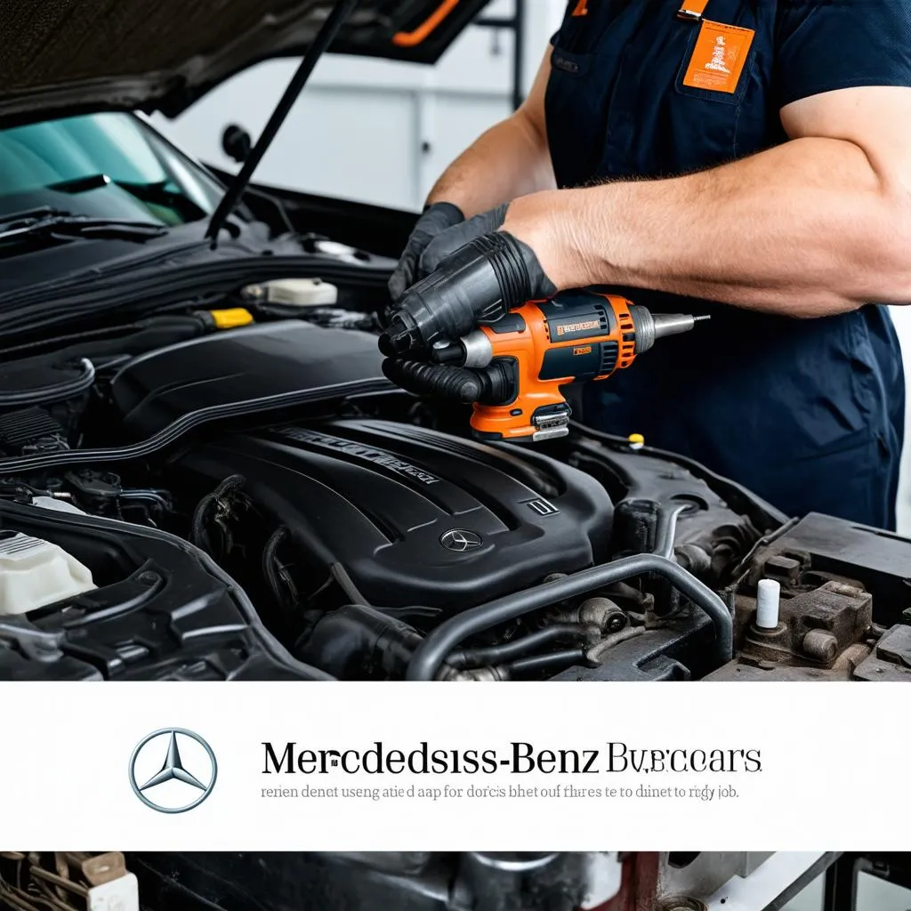 mercedes-repair-with-tools