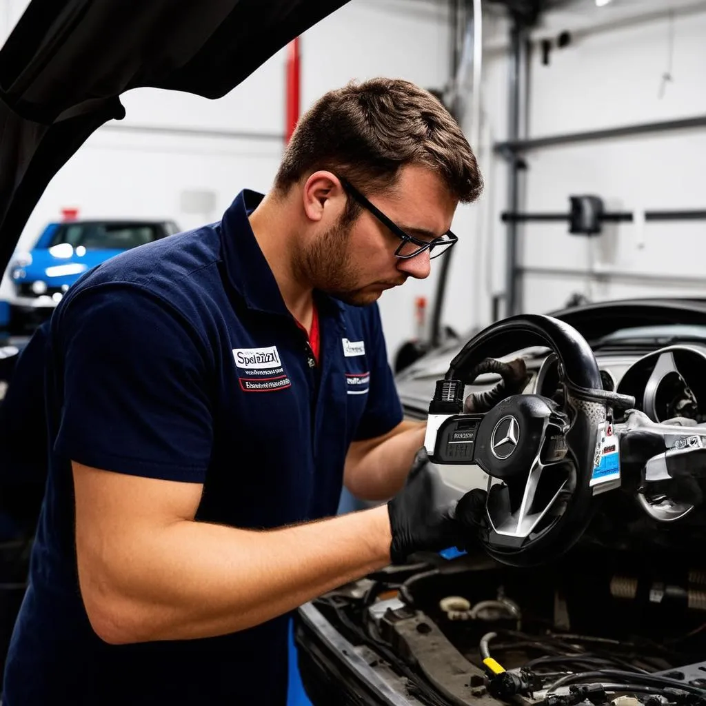 mercedes repair garage