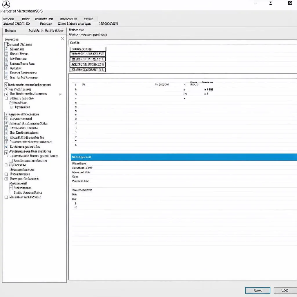 Mercedes SDS Software