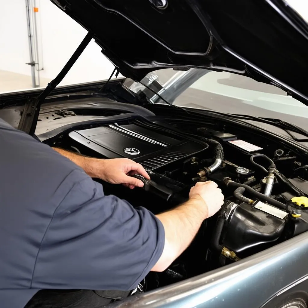 Mercedes SLK R170 Convertible Top Repair