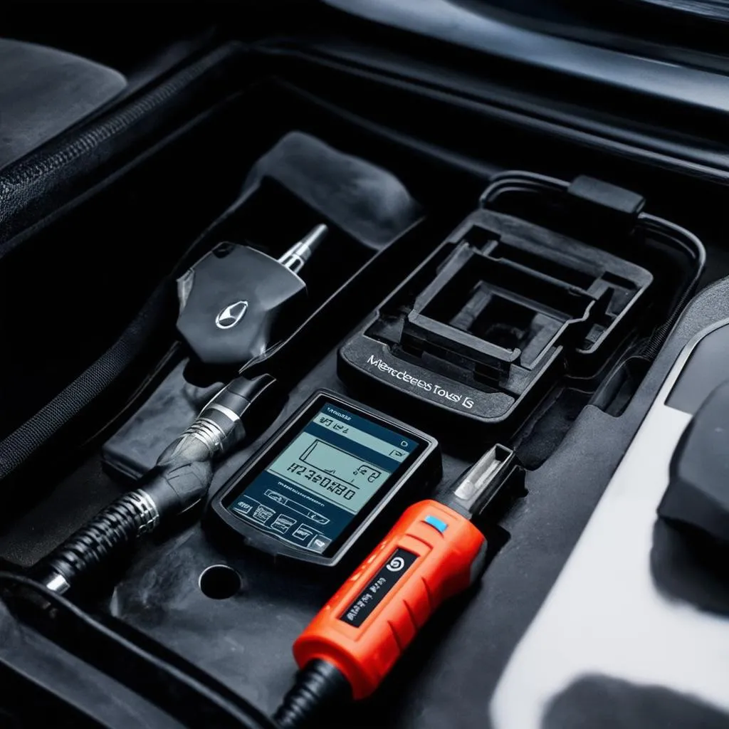 mercedes tools set for diagnostics