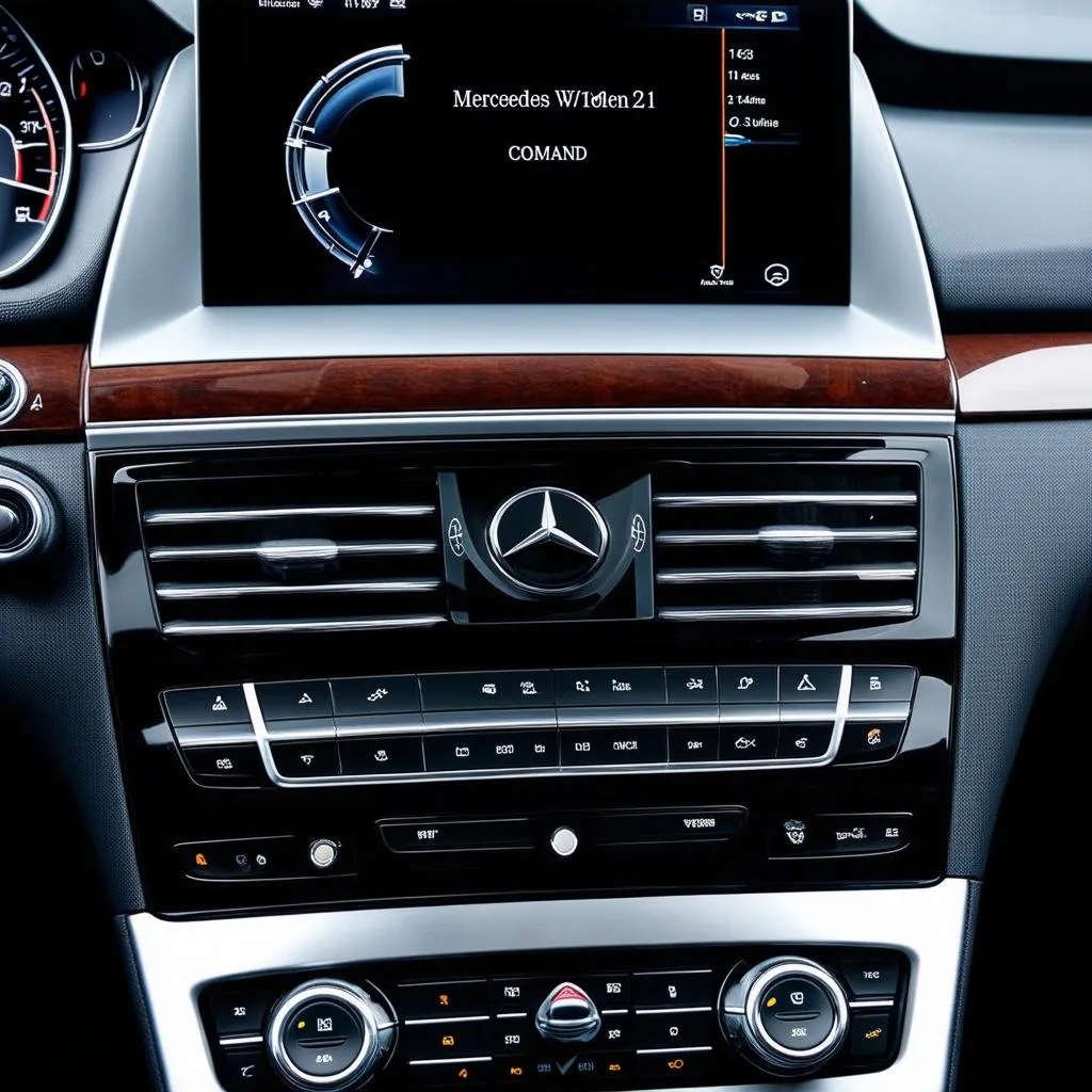 Mercedes W211 COMAND system