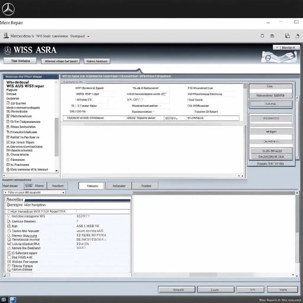 Mercedes WIS ASRA Interface