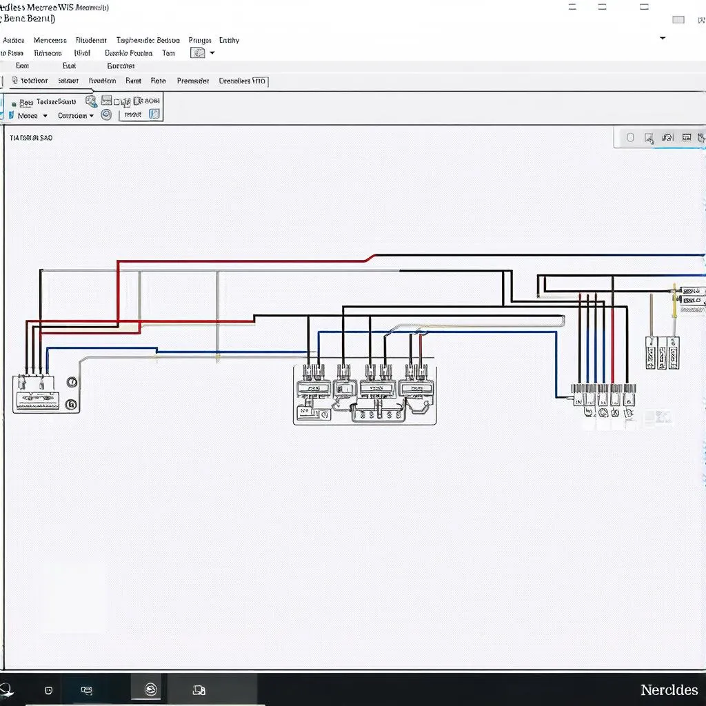 Mercedes WIS Program Screenshot