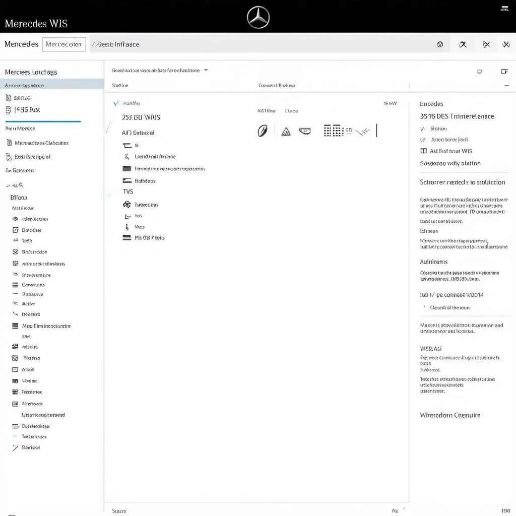 Mercedes WIS Software