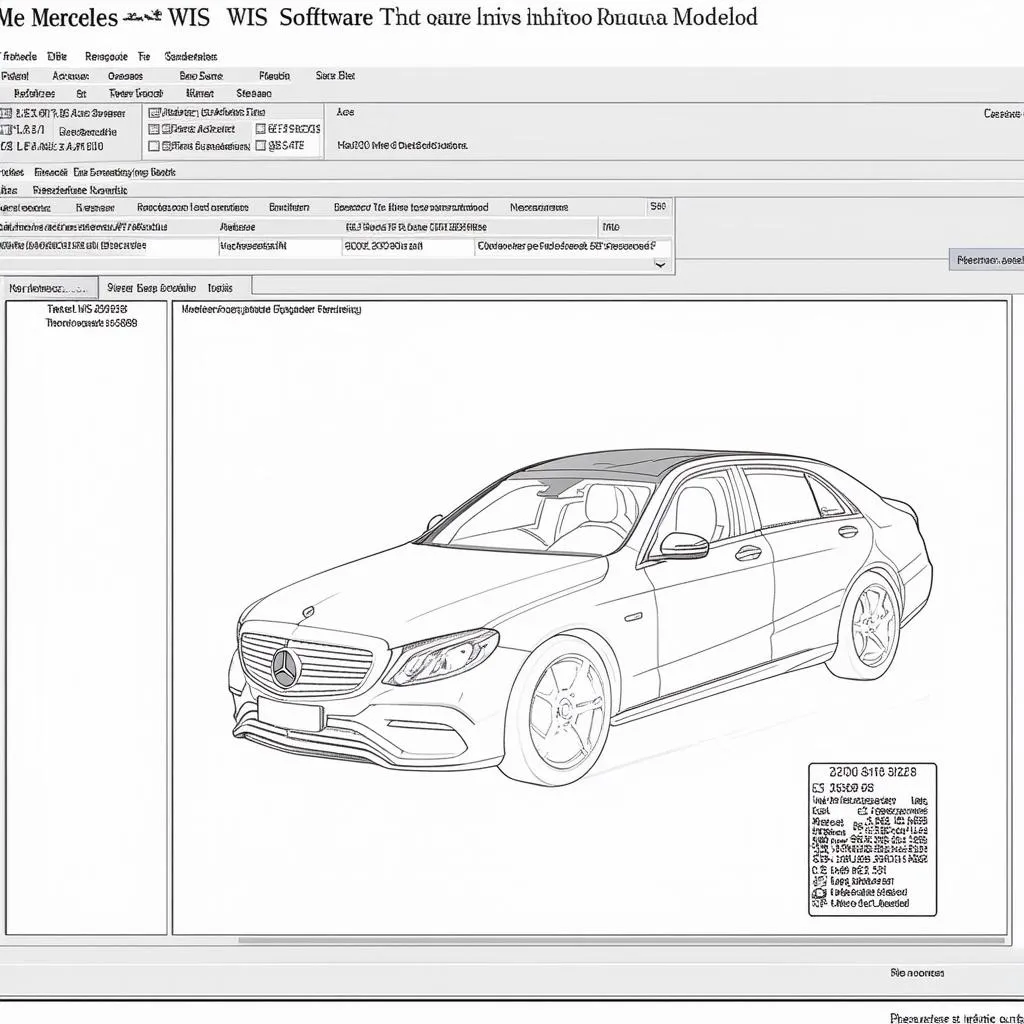 Mercedes WIS Software