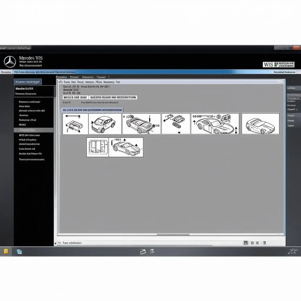 Mercedes WIS Software