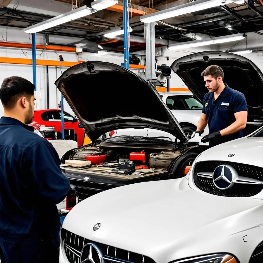 Mercedes Workshop