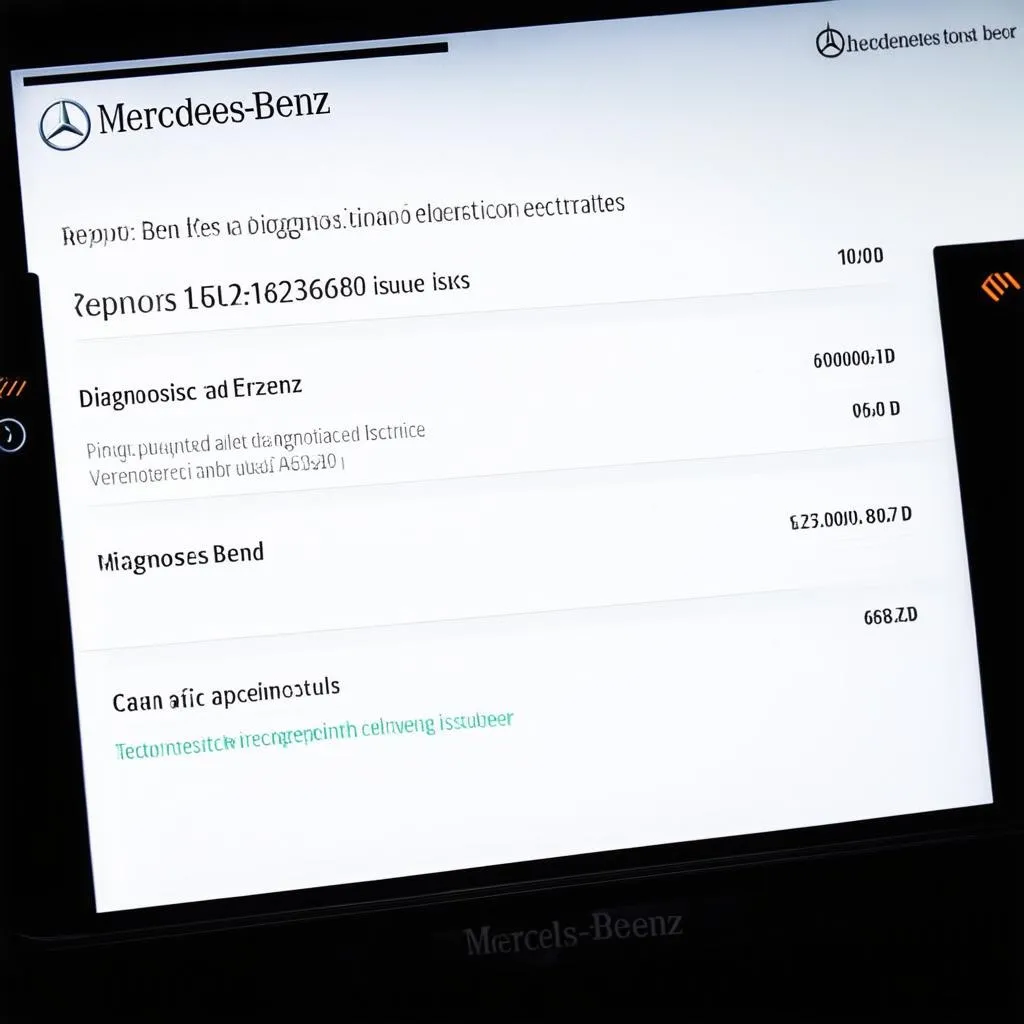 Mercedes-Benz Diagnostics Tool