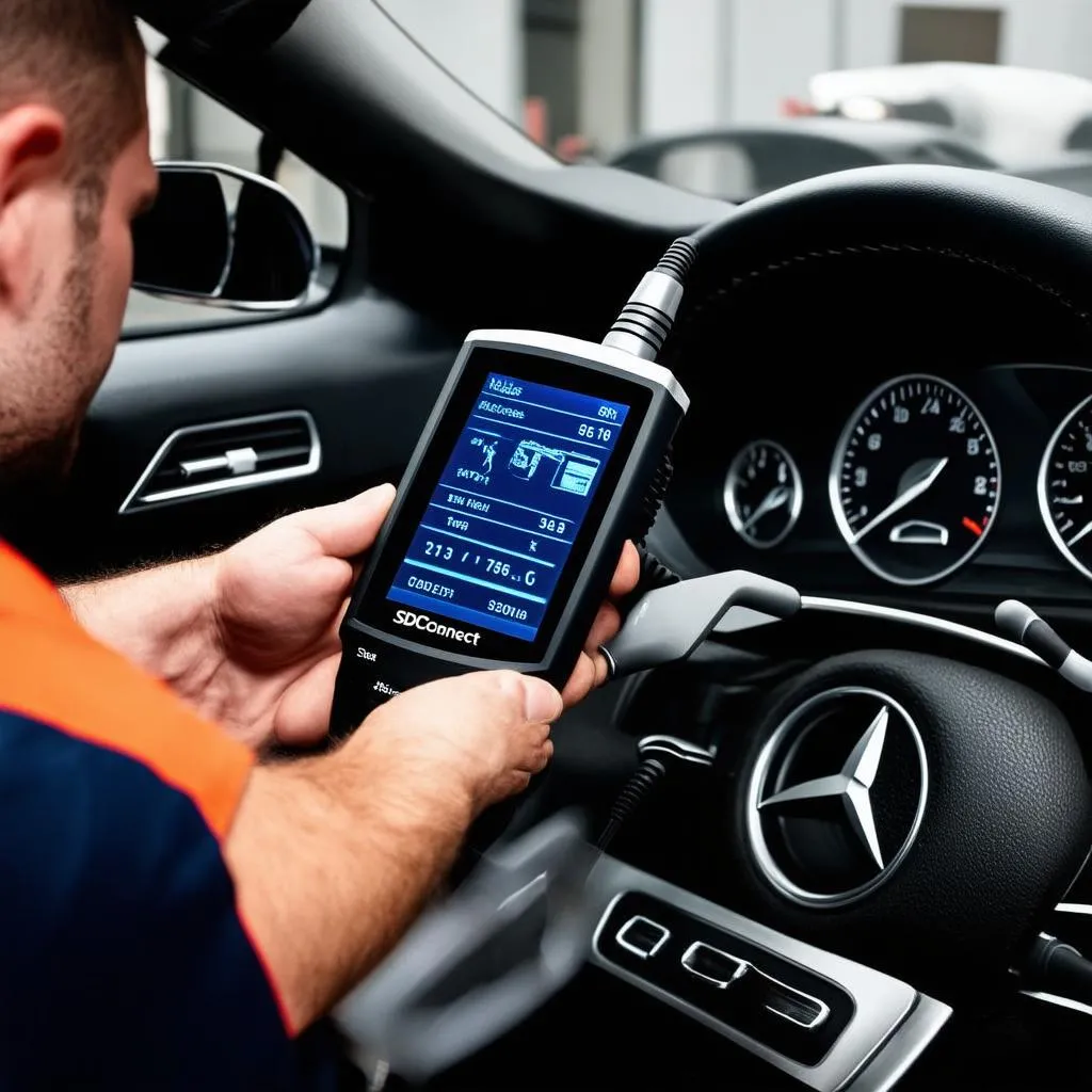 Mercedes Star Diagnosis Compact 4 SDConnect