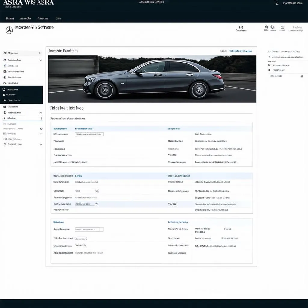 Mercedes WIS ASRA Interface