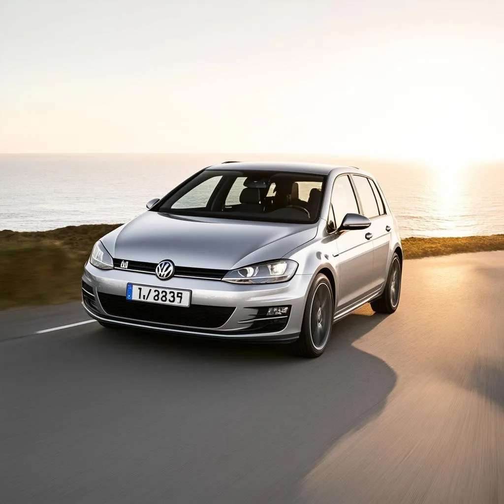 MK6 Golf on a Scenic Road