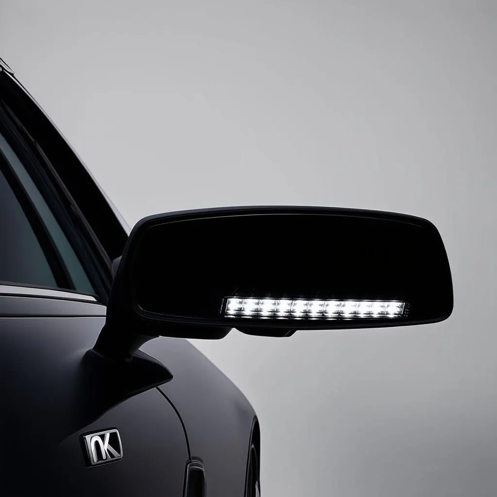 MK7 GTI with auto-dimming rearview mirror