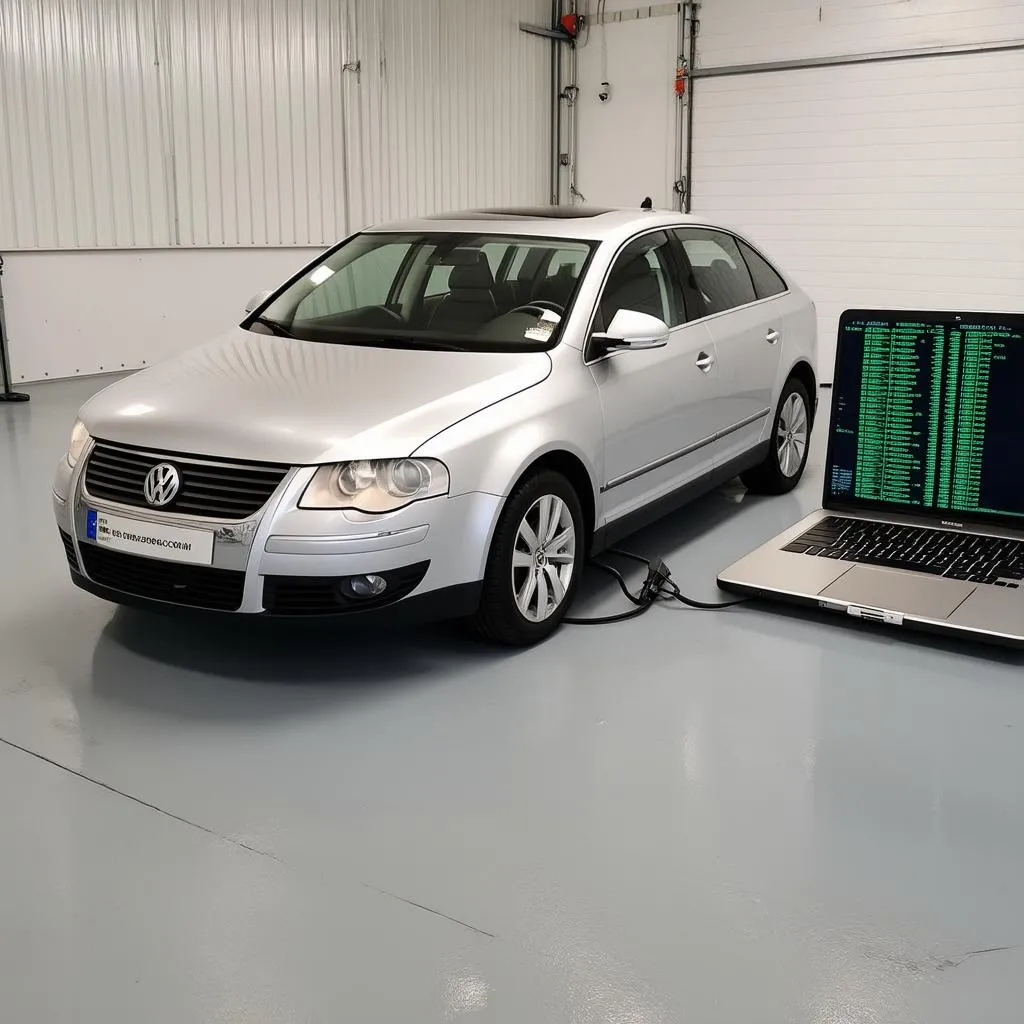 Passat B6 Connected to Laptop