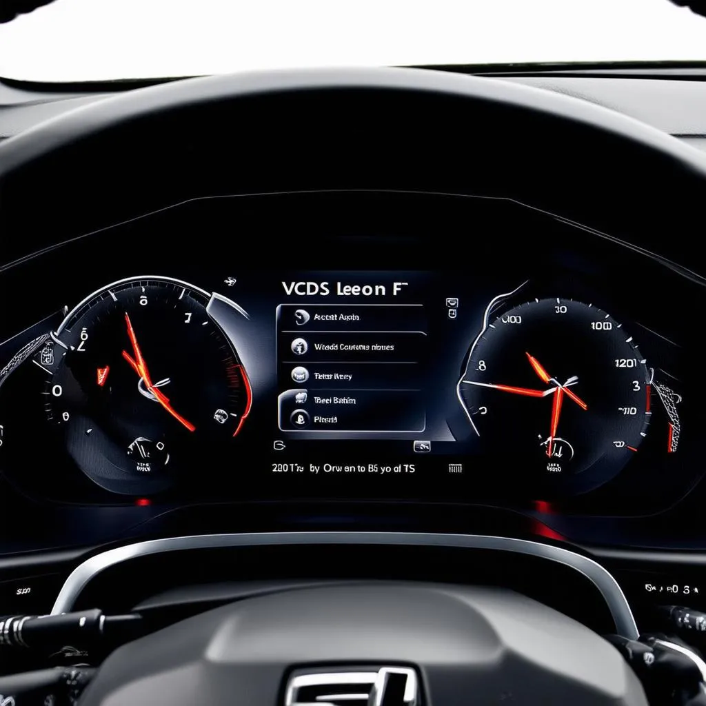 Seat Leon 5F VCDS Dashboard