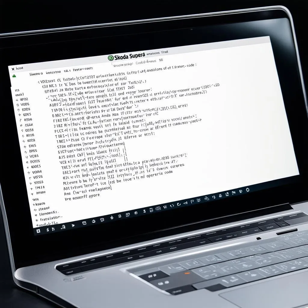 Skoda Superb 3T VCDS Code Example