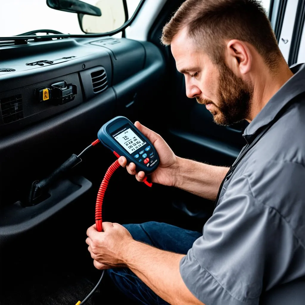 Sprinter van diagnostics