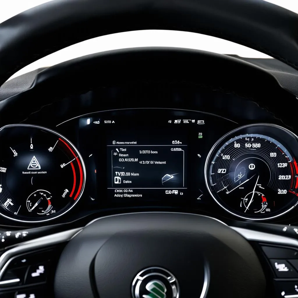 Skoda Superb III dashboard