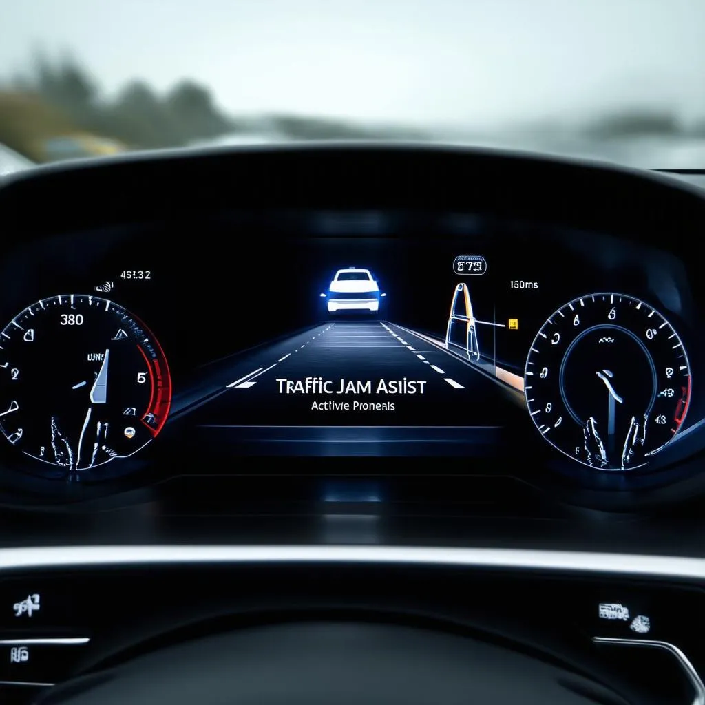 Traffic Jam Assist Dashboard