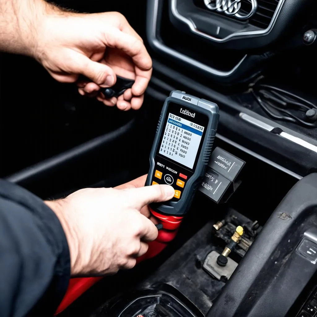 Audi Q7 diagnostic scanner