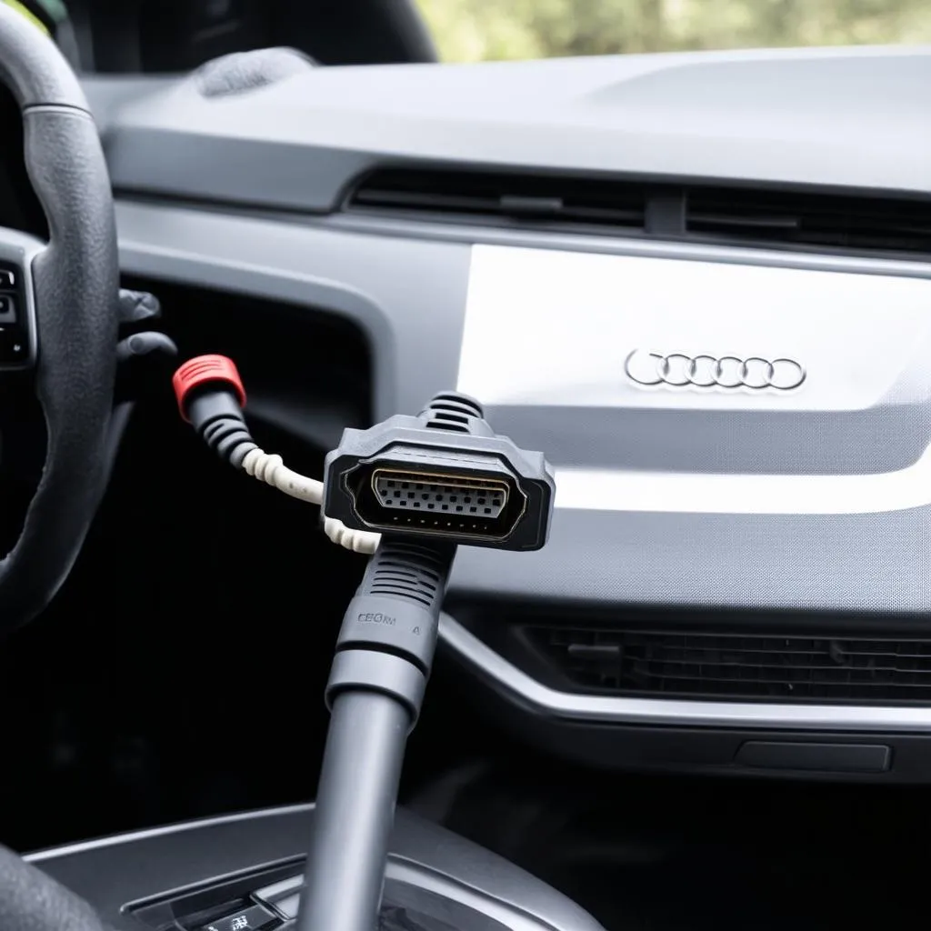 Audi Q5 connected to VAG COM