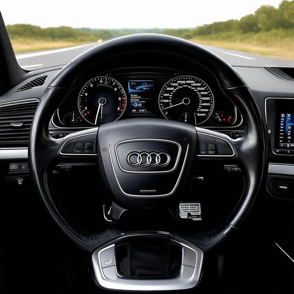 Audi A6 B5 dashboard