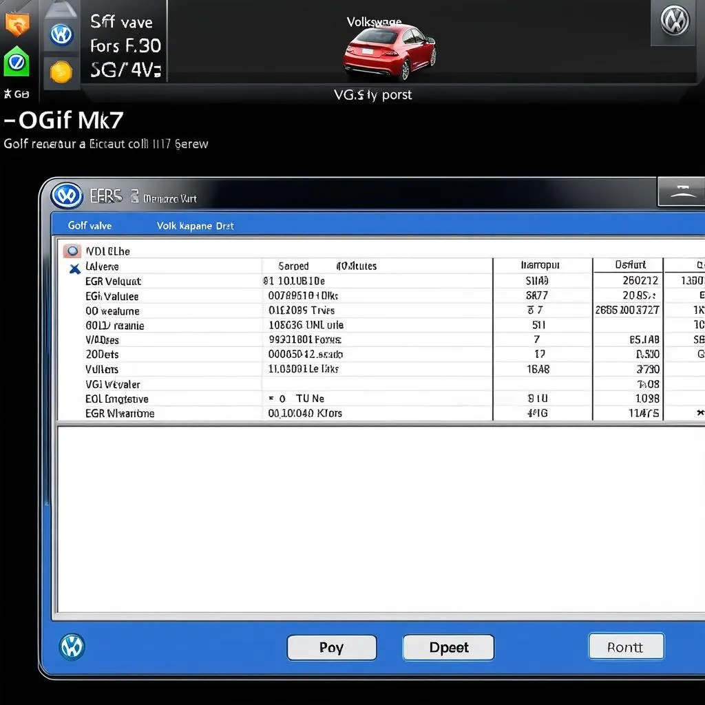 VCDS EGR Test