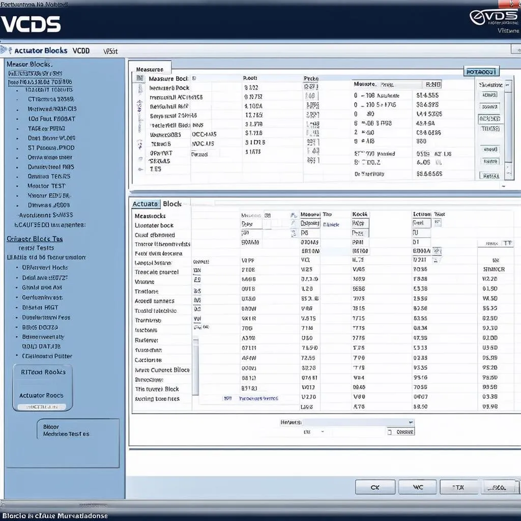 VCDS interface