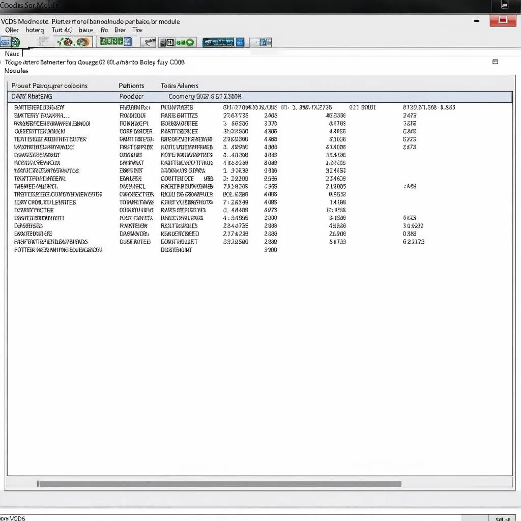 VCDS Interface