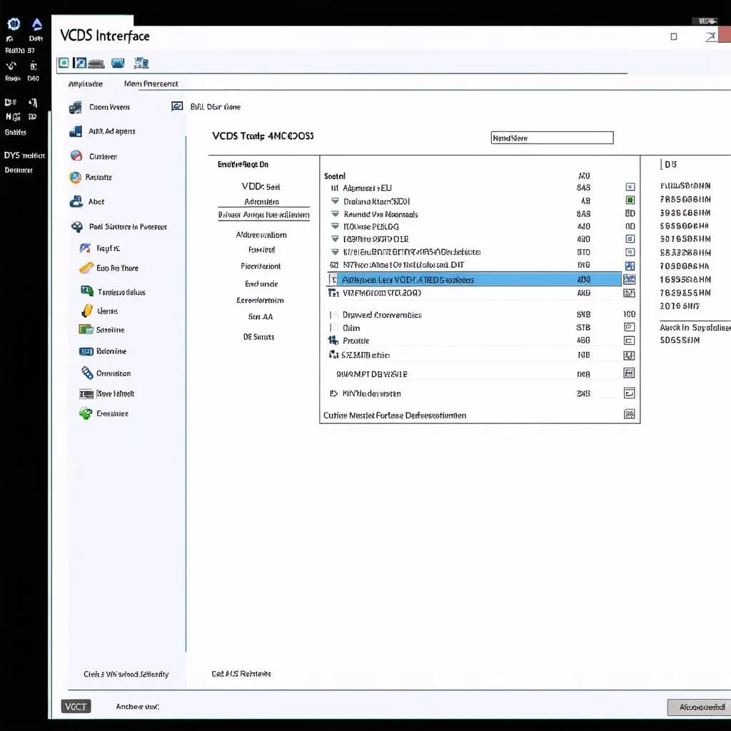 VCDS Interface: User-Friendly Design